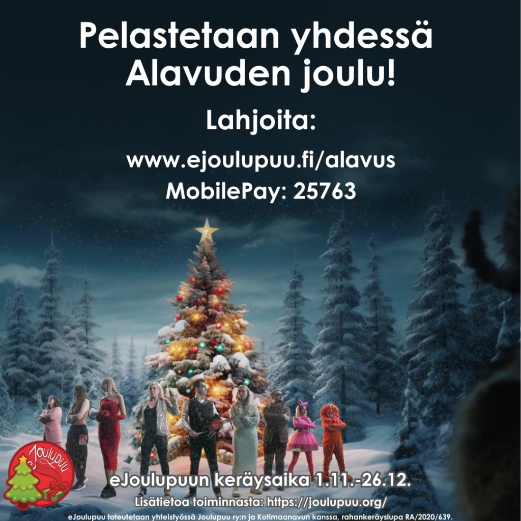 Alavus eJoulupuu somekuva Krampus